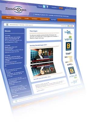 Printscreen van de website Slechtziendendag.nl