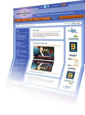 Printscreen van de website Slechtziendendag.nl